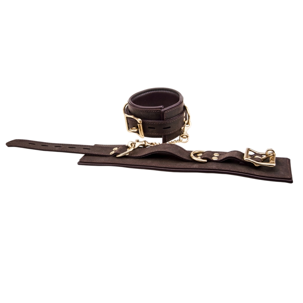 BOUND Nubuck Leather Wrist Restraints - Image 5