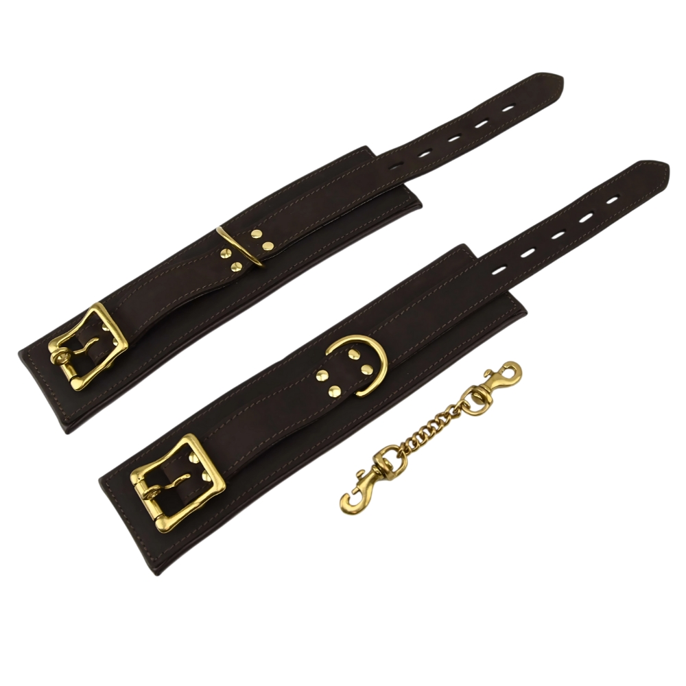 BOUND Nubuck Leather Wrist Restraints - Image 6