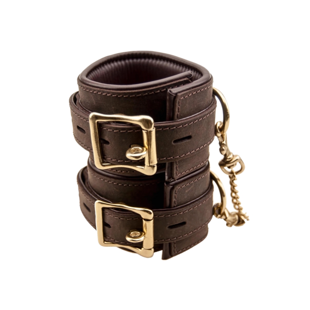 BOUND Nubuck Leather Wrist Restraints - Image 2