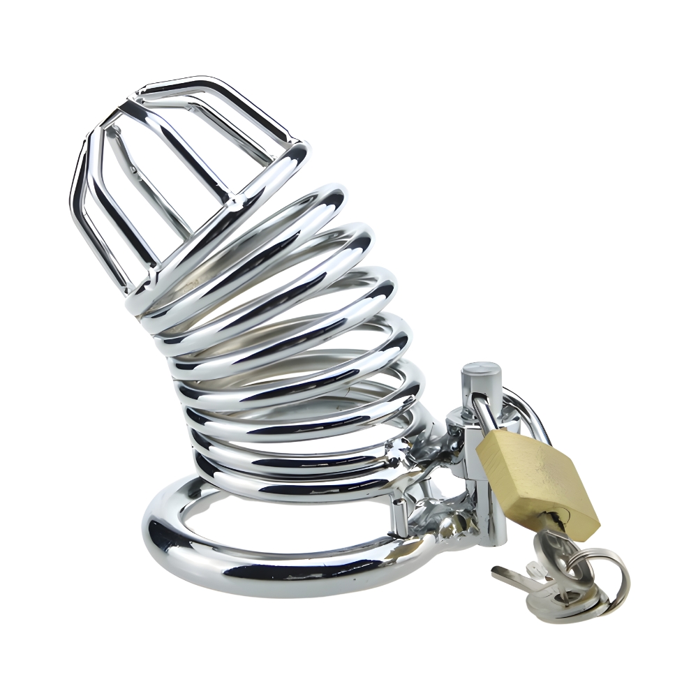 Impound Spiral Male Chastity Device - Image 4
