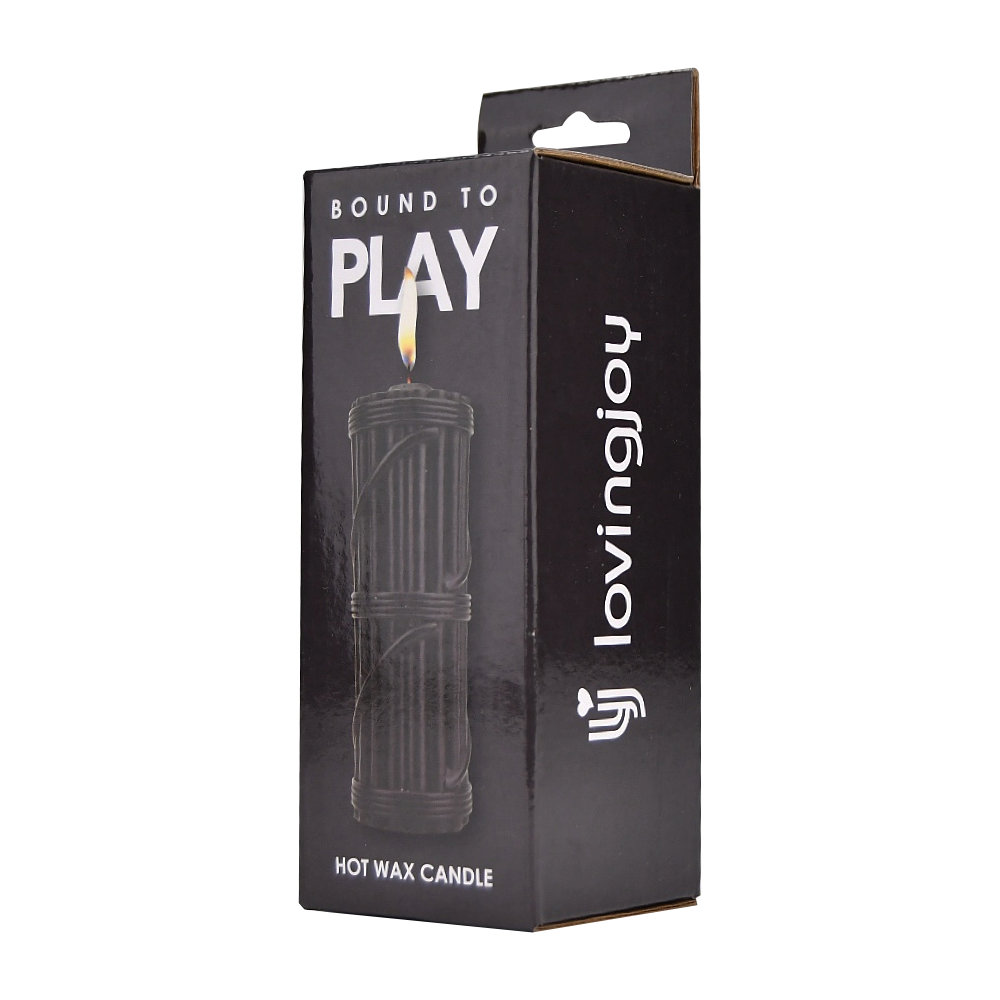 Bound to Play. Hot Wax Candle Black - Image 4