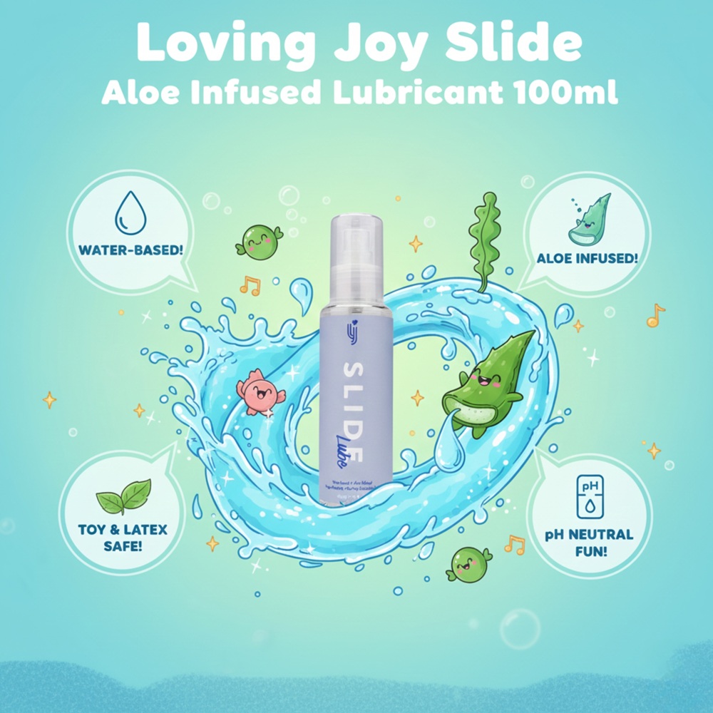 Loving Joy Slide Water Based Lubricant 100ml - Image 11