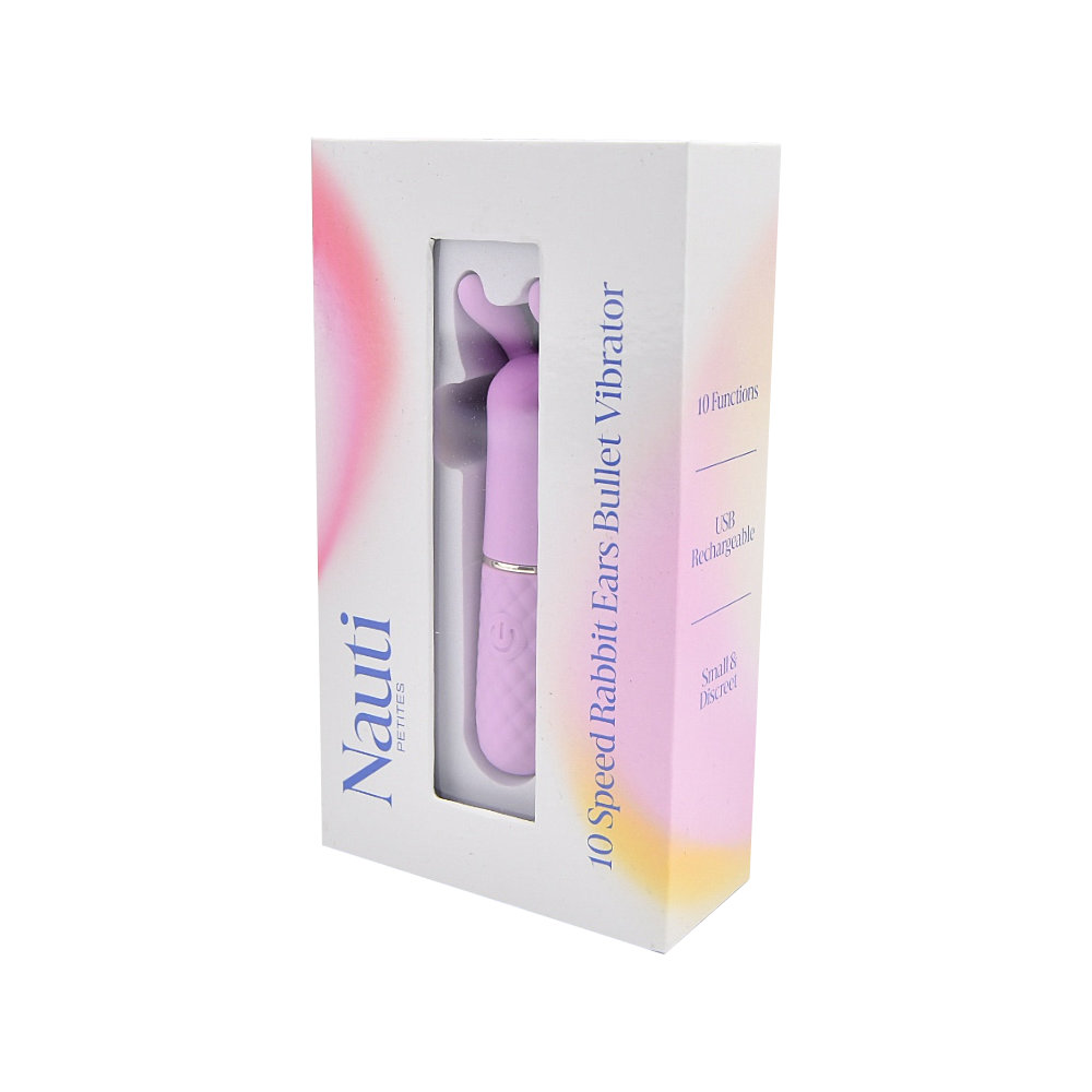 Nauti Petites 10 Speed Rabbit Ears Bullet Vibrator - Image 8