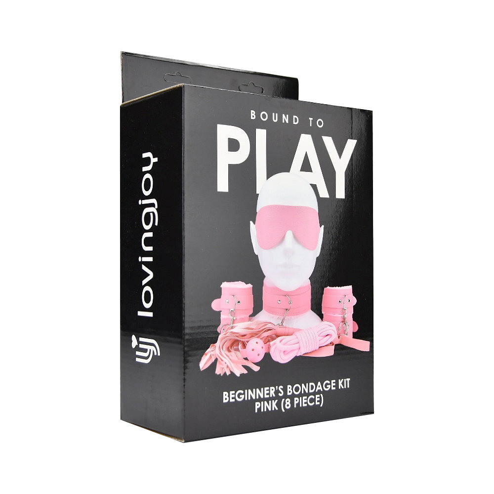 Bound to Play Beginner's Bondage Kit Pink (8 Piece) - Image 11