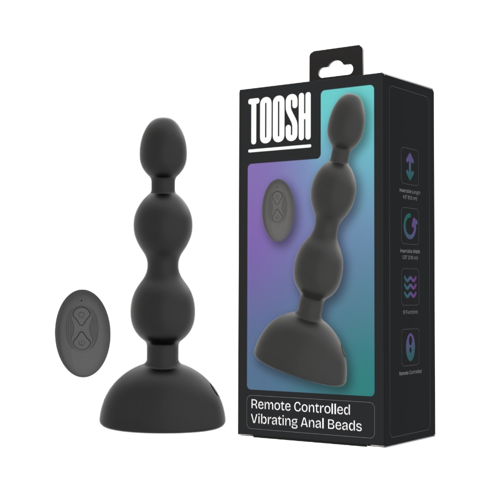 Toosh Remote Controlled Vibrating Anal Beads - Image 5