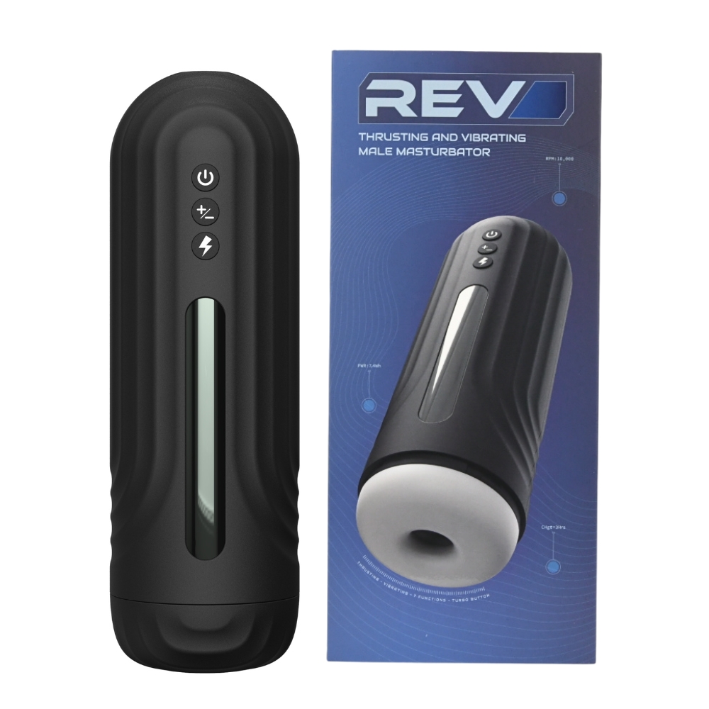 Rev Thrusting and Vibrating Male Masturbator - Image 13