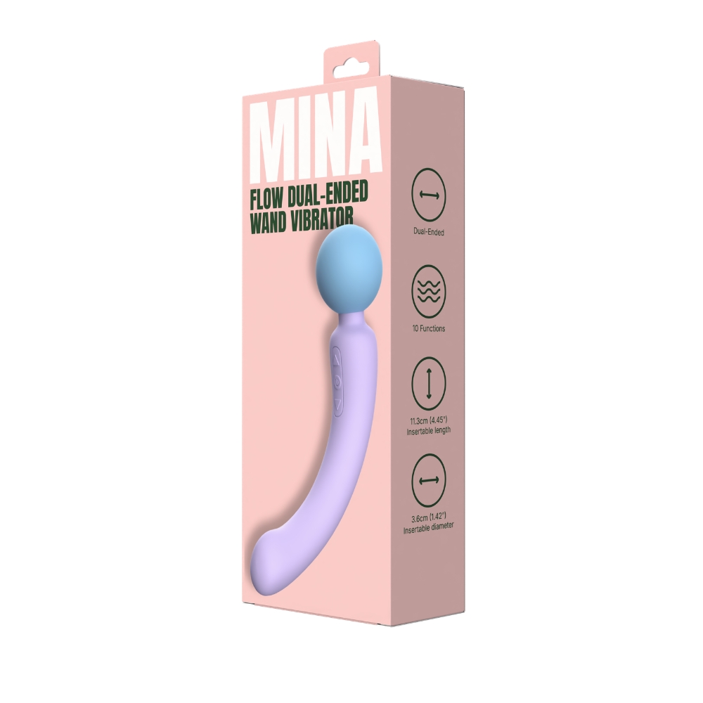 Mina Flow Dual-Ended Wand Vibrator - Image 8