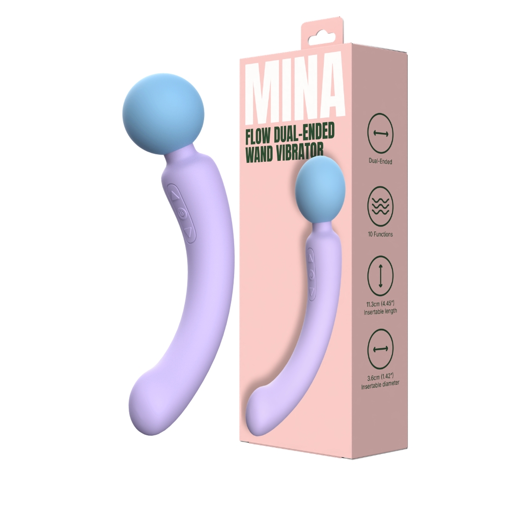 Mina Flow Dual-Ended Wand Vibrator - Image 6