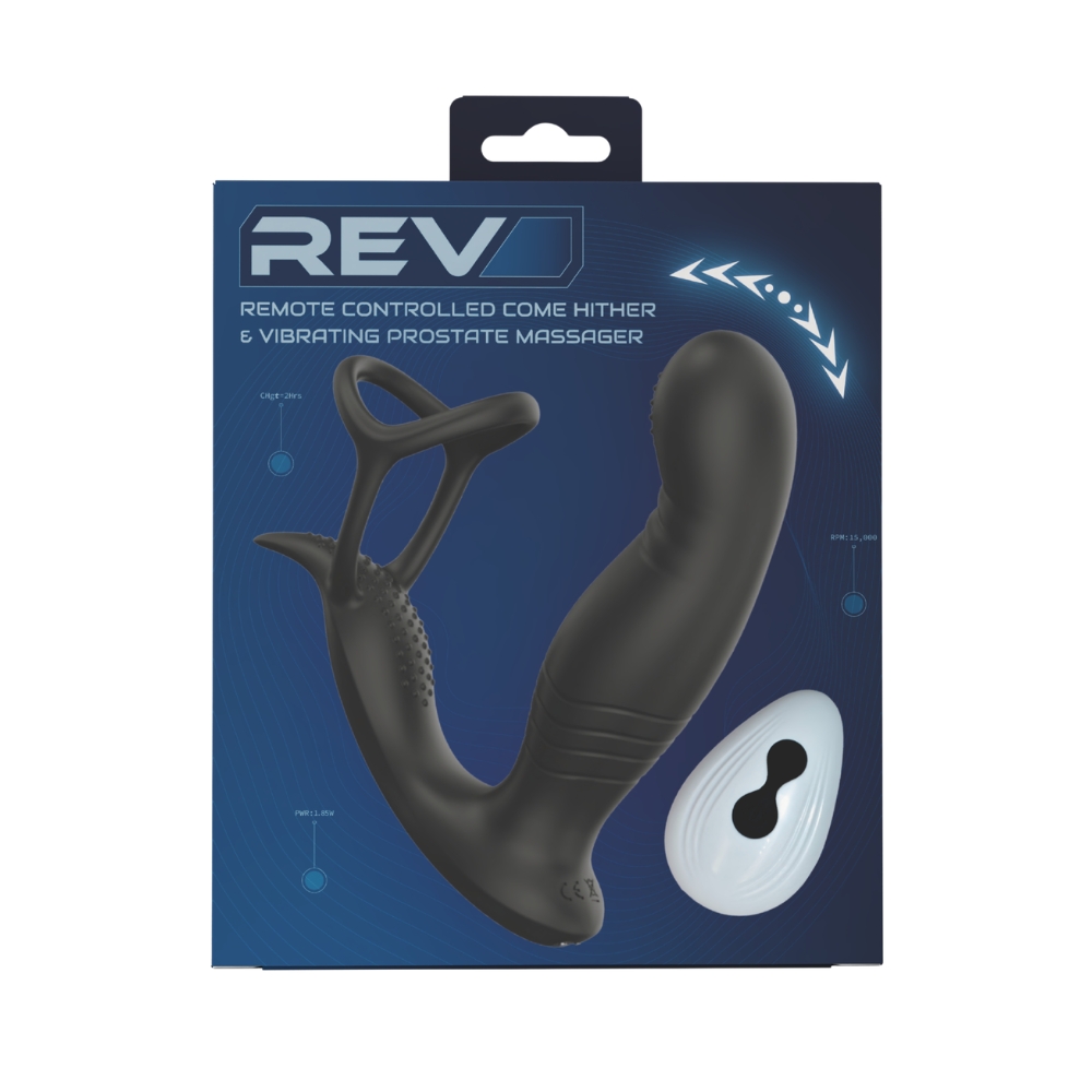 Rev Remote Controlled Come Hither & Vibrating Prostate Massager - Image 8