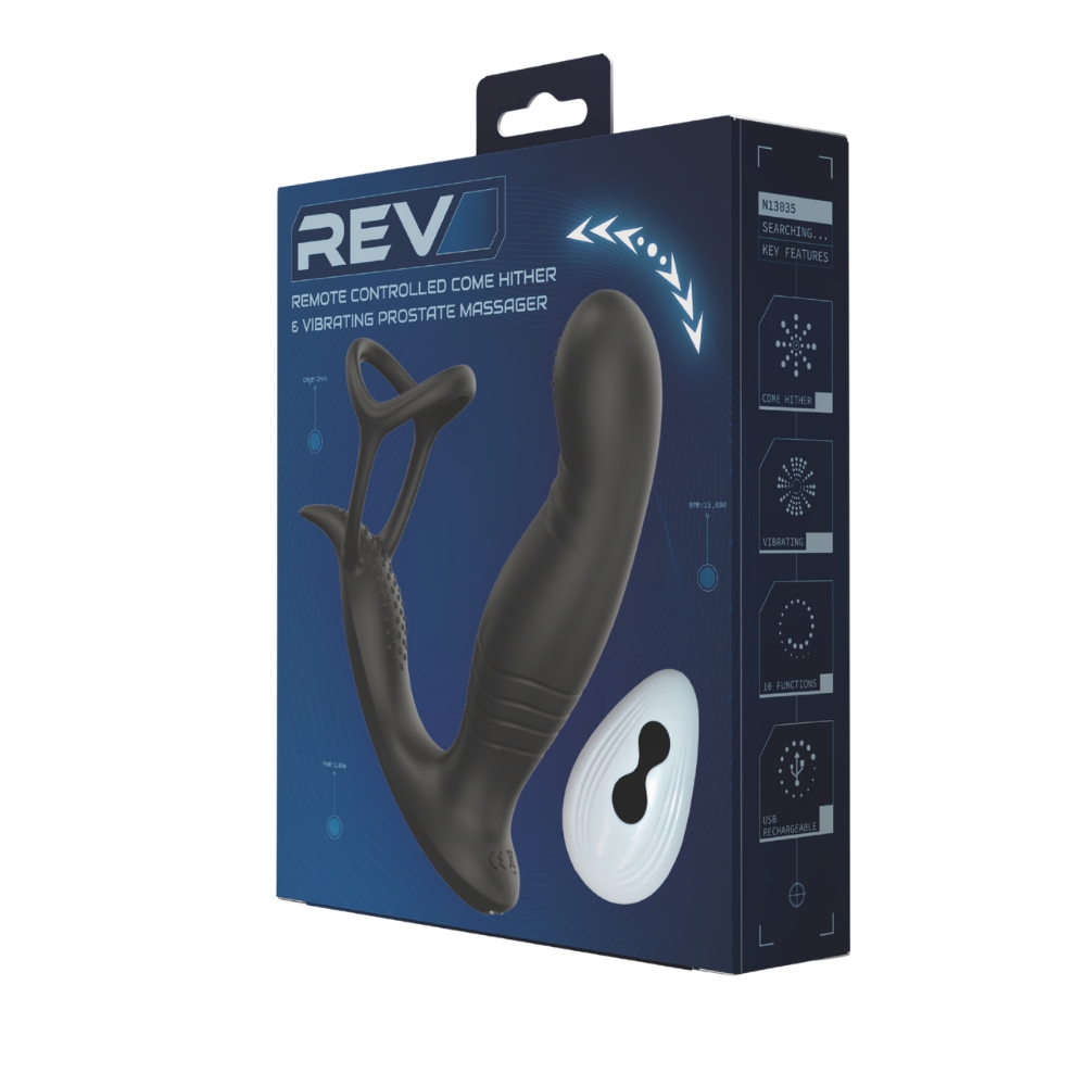 Rev Remote Controlled Come Hither & Vibrating Prostate Massager - Image 9