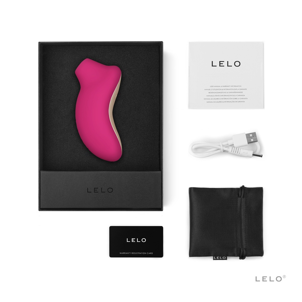 LELO SONA Sonic Clitoral Massager - Cerise - Image 4