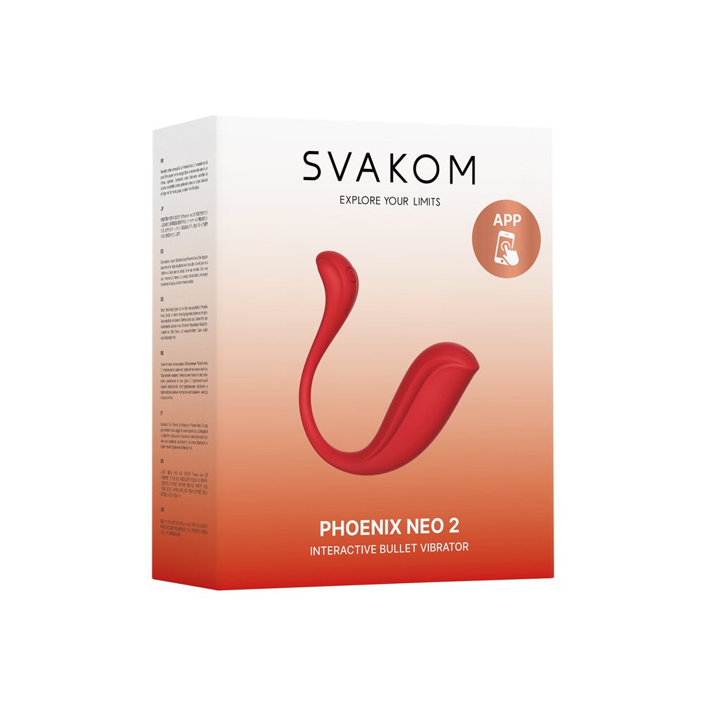 Svakom Phoenix Neo 2 Interactive App Controlled Vibrator - Image 4