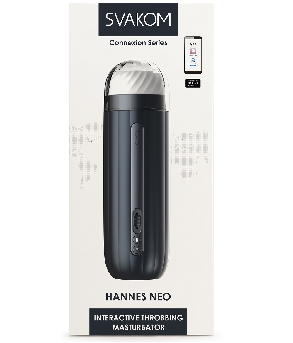 Svakom Hannes Neo Heat Vibrating Male Masturbator - Image 5