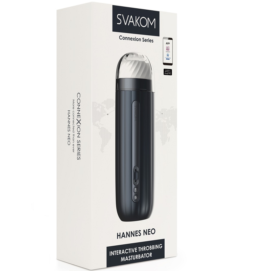 Svakom Hannes Neo Heat Vibrating Male Masturbator - Image 6