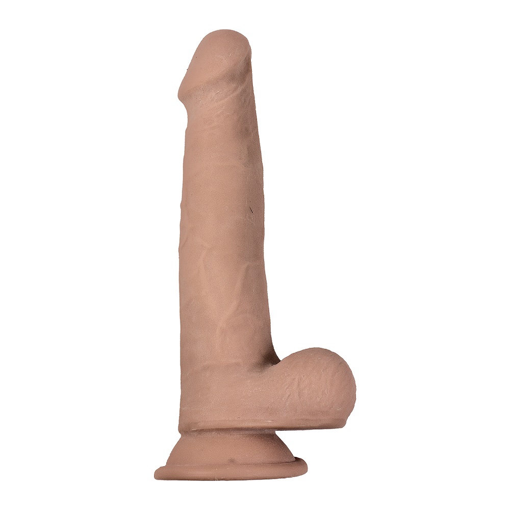 RealCocks Dual Layer Bendable Dildo 7.5 Inch Vanilla - Image 3