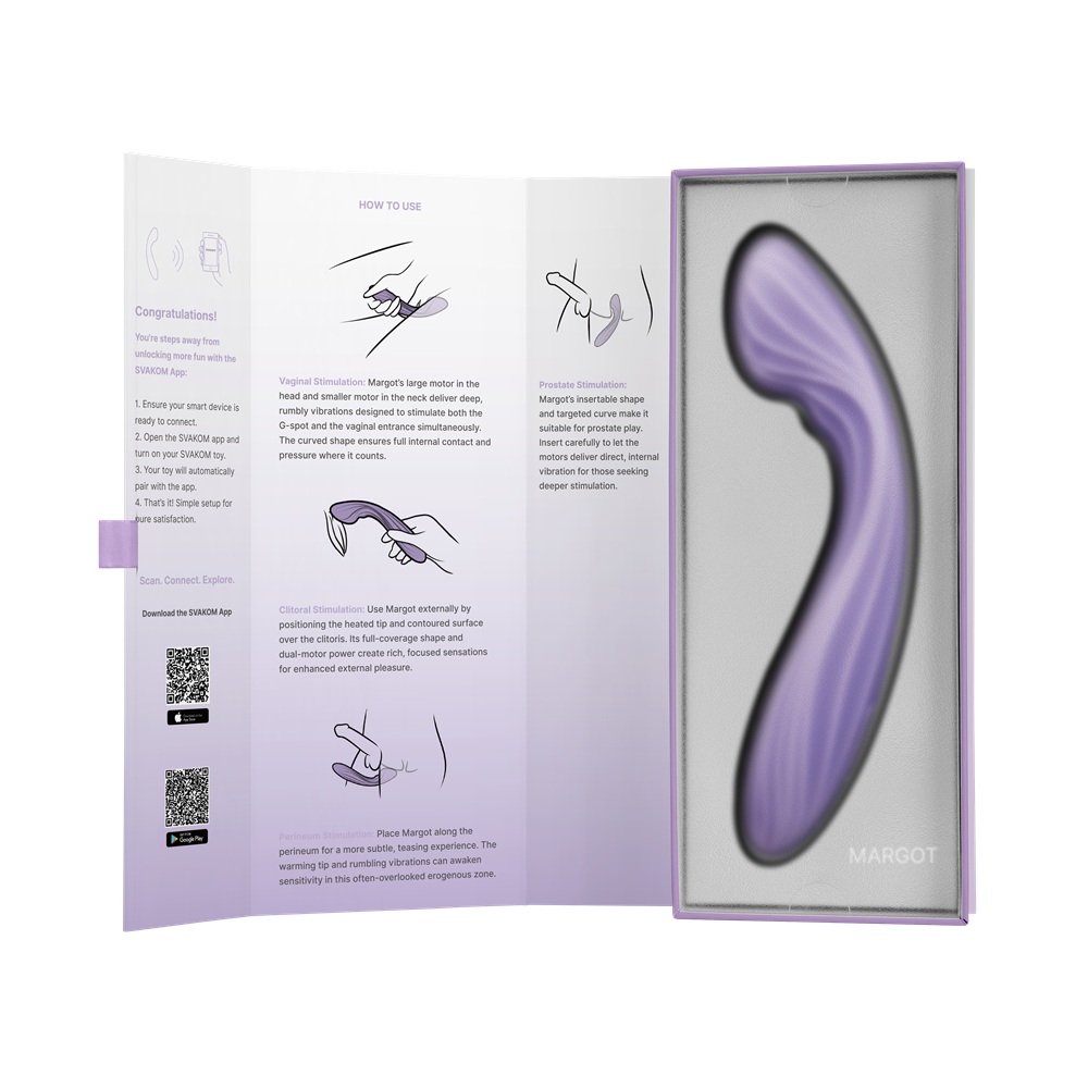 Svakom Margot G-Spot Vibrator Lilac - Image 10