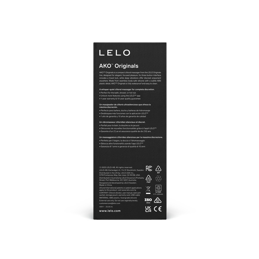 Lelo Originals AKO Clitoral Massager - Image 5