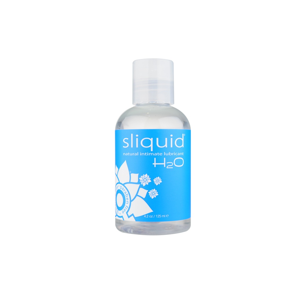 Sliquid Naturals H20 Waterbased Lubricant-125ml