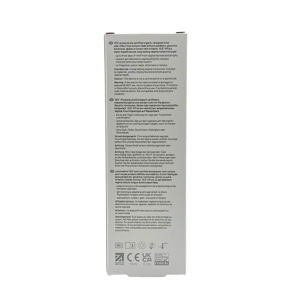 YES Vaginal Moisturising Gel-100ml - Image 5