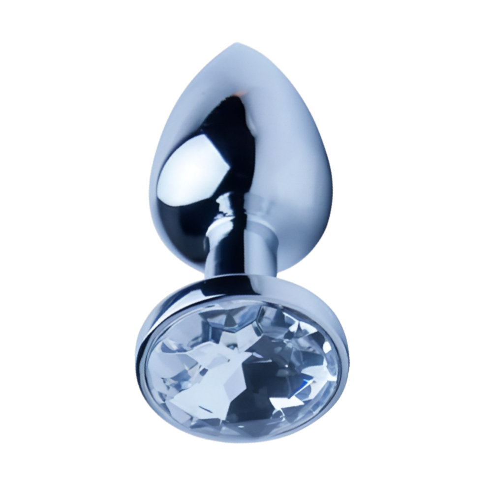 Precious Metals Silver Butt Plug-Small - Image 3