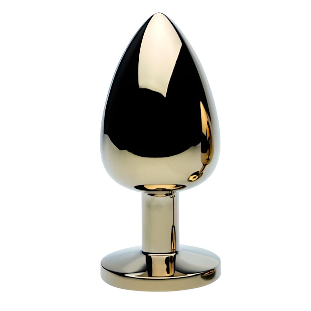 Precious Metals Gold Butt Plug-Large - Image 4